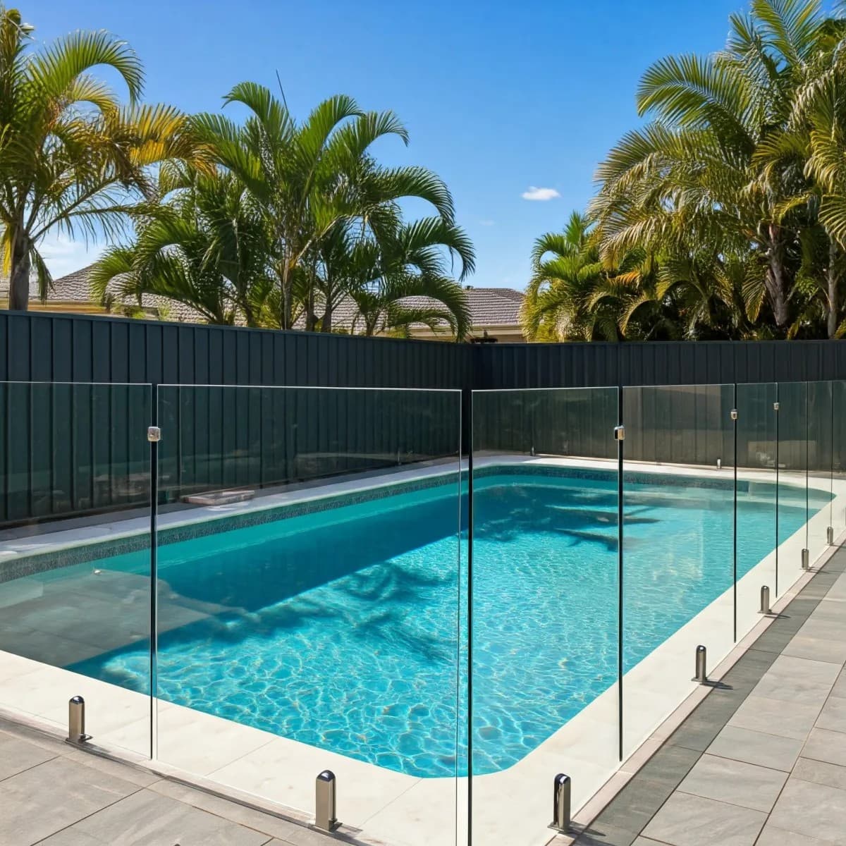 Backyard pool